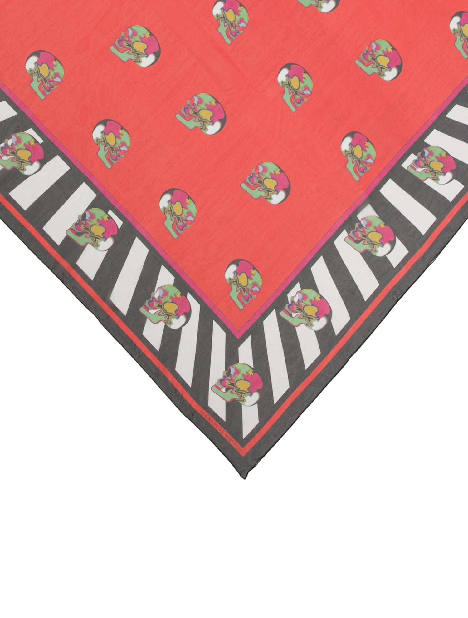 Alexander McQueen Silk Printed Scarf