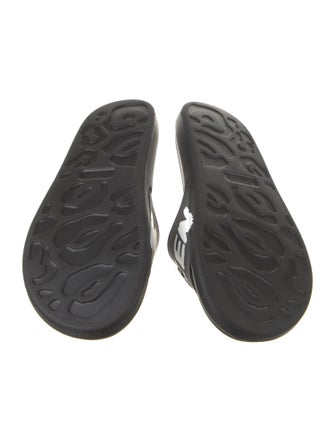 Alexander McQueen Rubber Graphic Print Slides