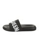 Alexander McQueen Rubber Graphic Print Slides