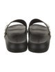 Alexander McQueen Rubber Graphic Print Slides