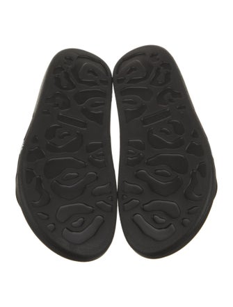 Alexander McQueen Rubber Graphic Print Slides