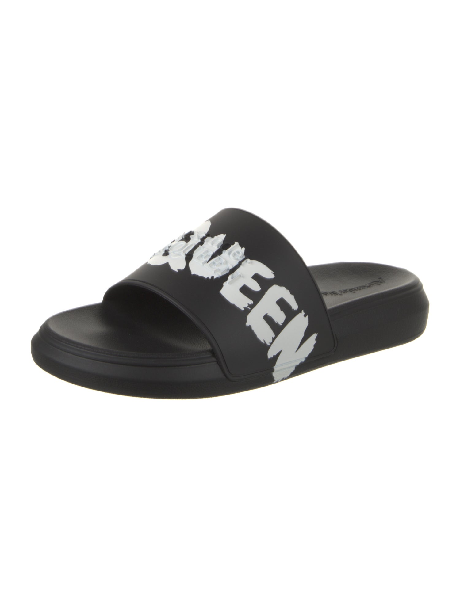 Alexander McQueen Rubber Printed Slides
