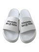 Alexander McQueen Rubber Slides