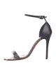 Alexander McQueen Snakeskin Animal Print Sandals