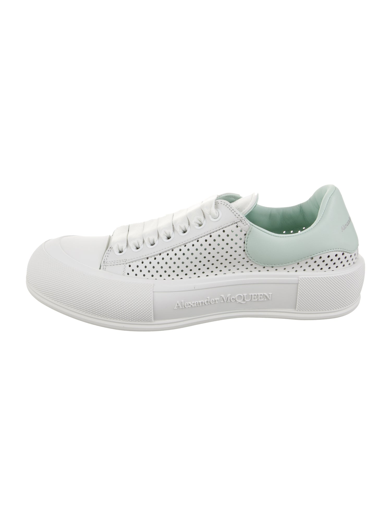 Alexander McQueen Leather Athletic Sneakers