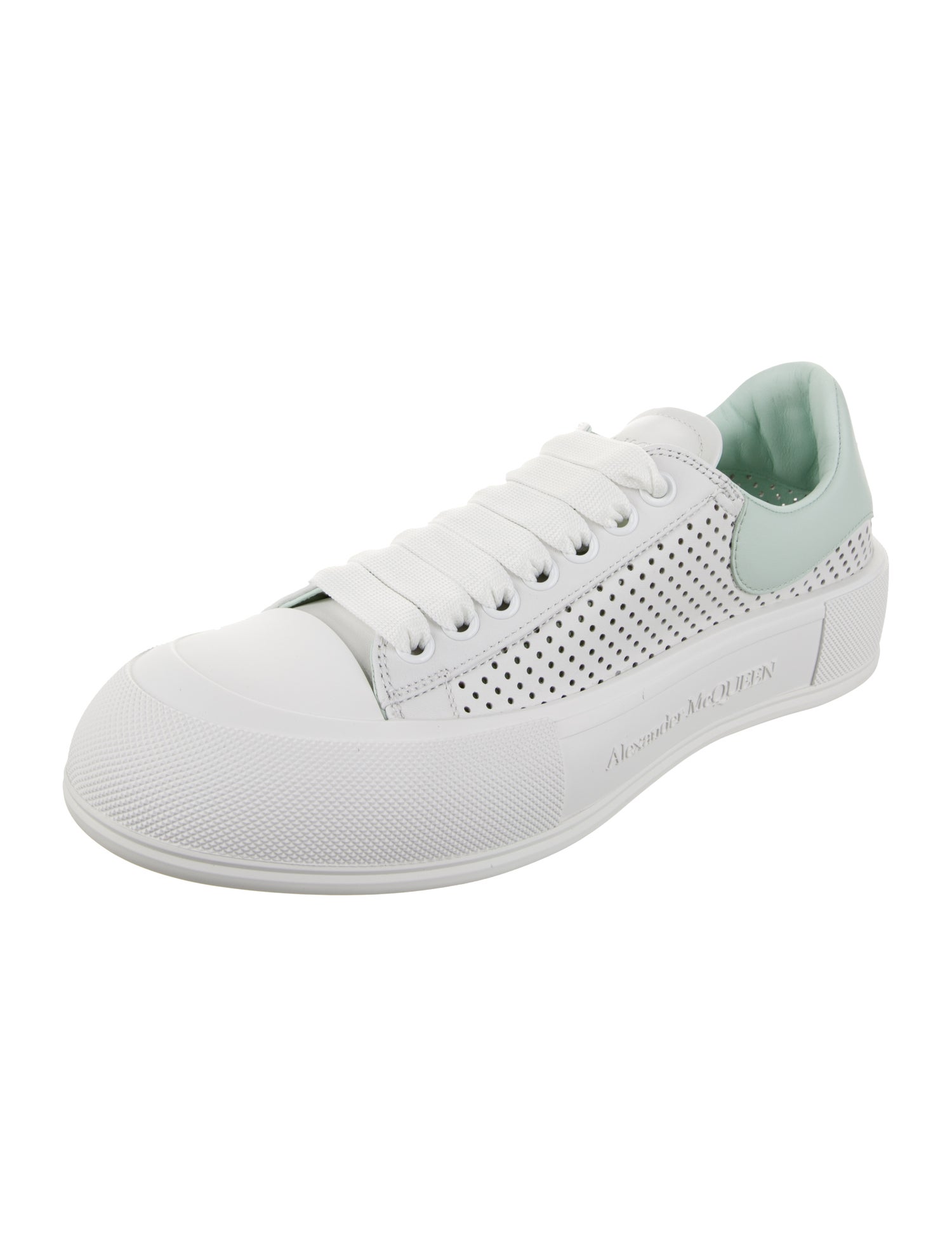 Alexander McQueen Leather Athletic Sneakers