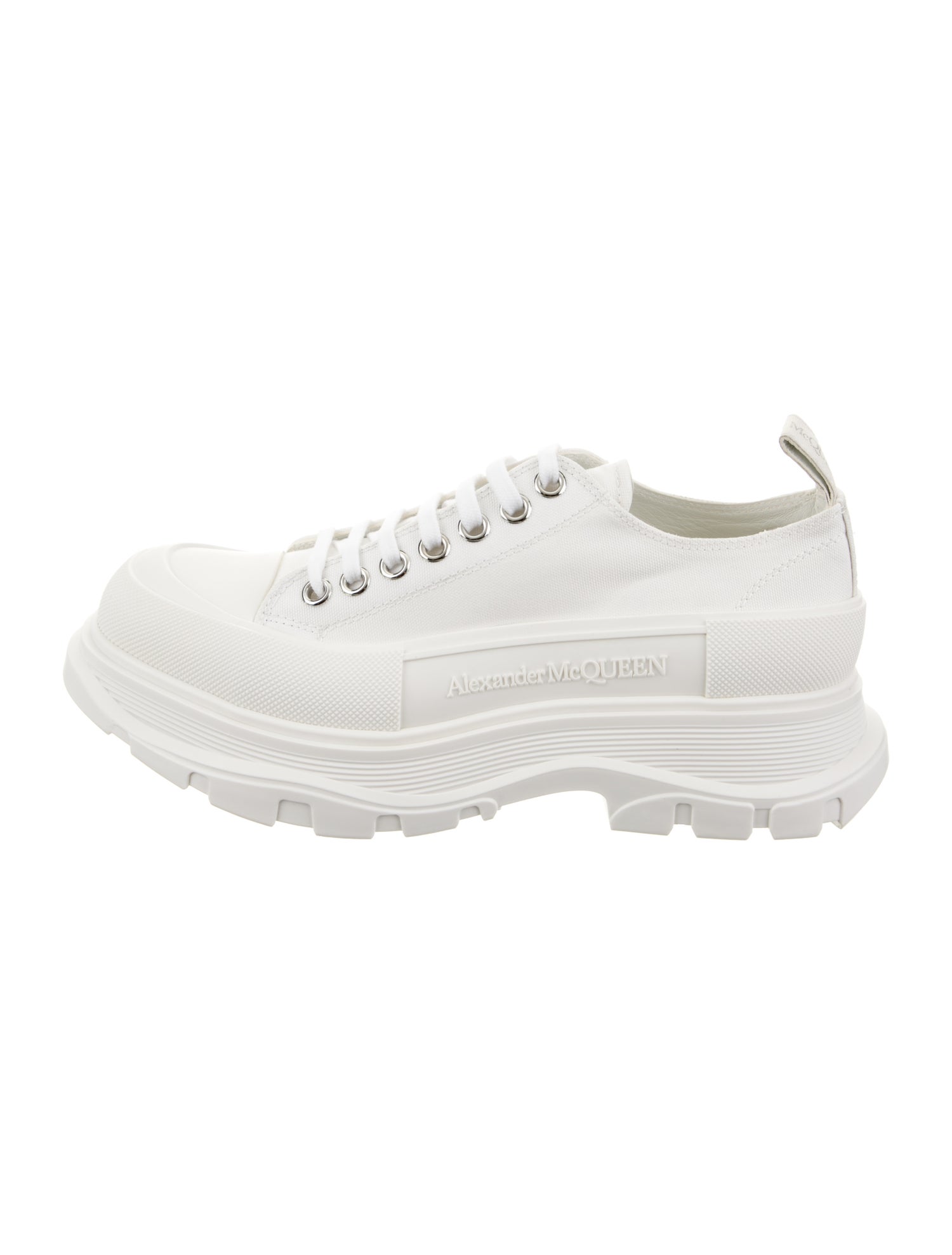 Alexander McQueen Canvas Chunky Sneakers