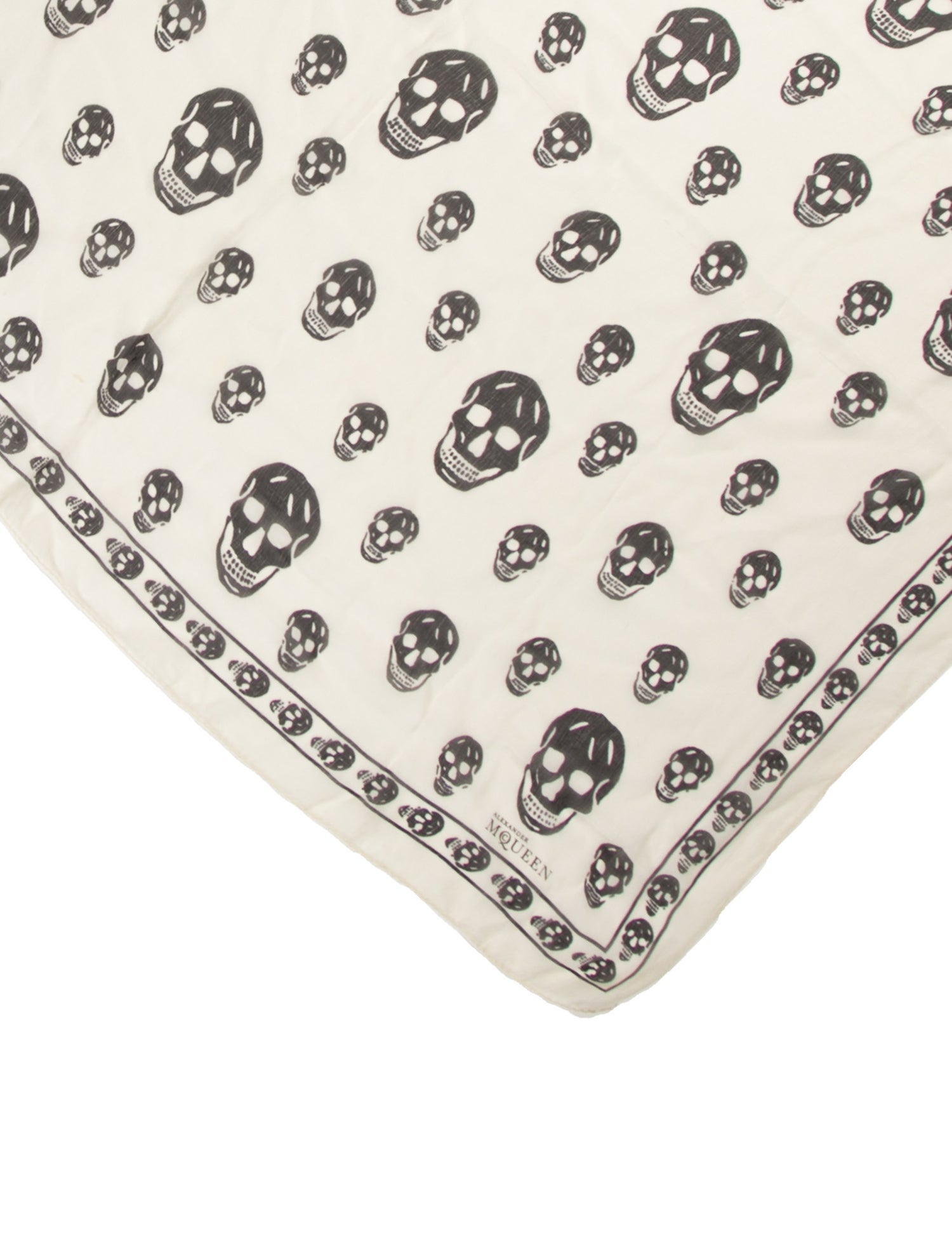 Alexander McQueen Silk Skull Scarf