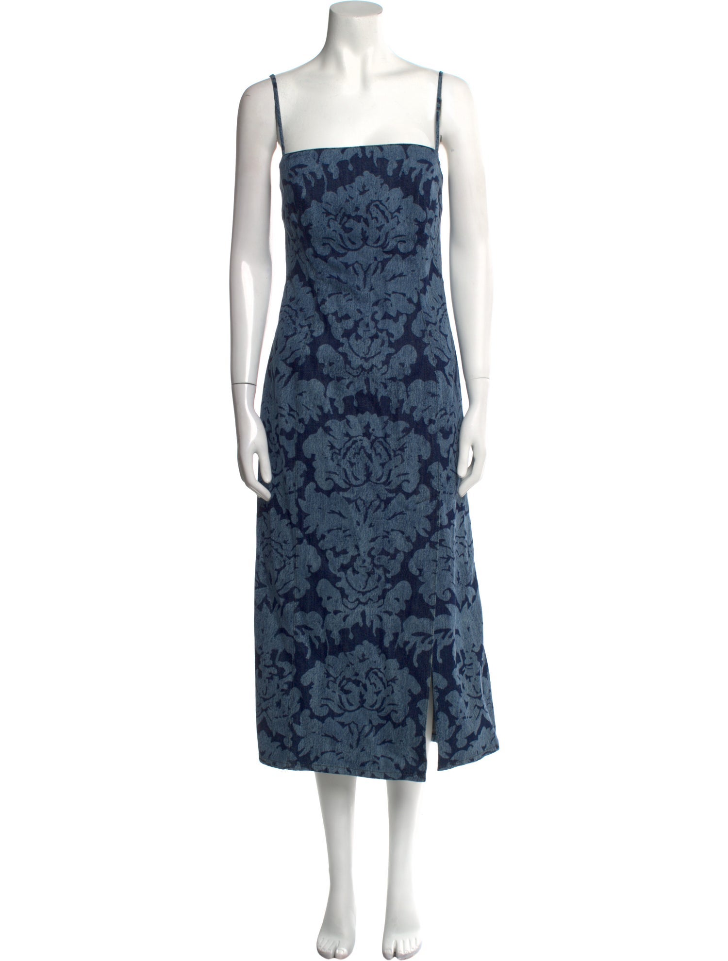 Alexander McQueen Floral Print Long Dress w/ Tags