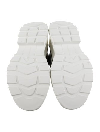 Alexander McQueen Canvas Hiking Boots