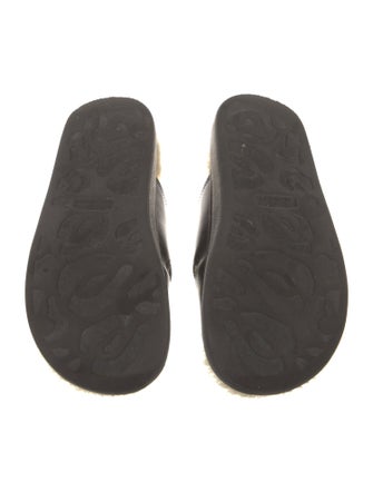 Alexander McQueen Leather Slides