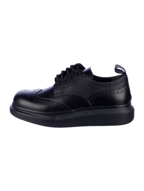 Alexander McQueen Leather Lasercut Accents Brogues w/ Tags