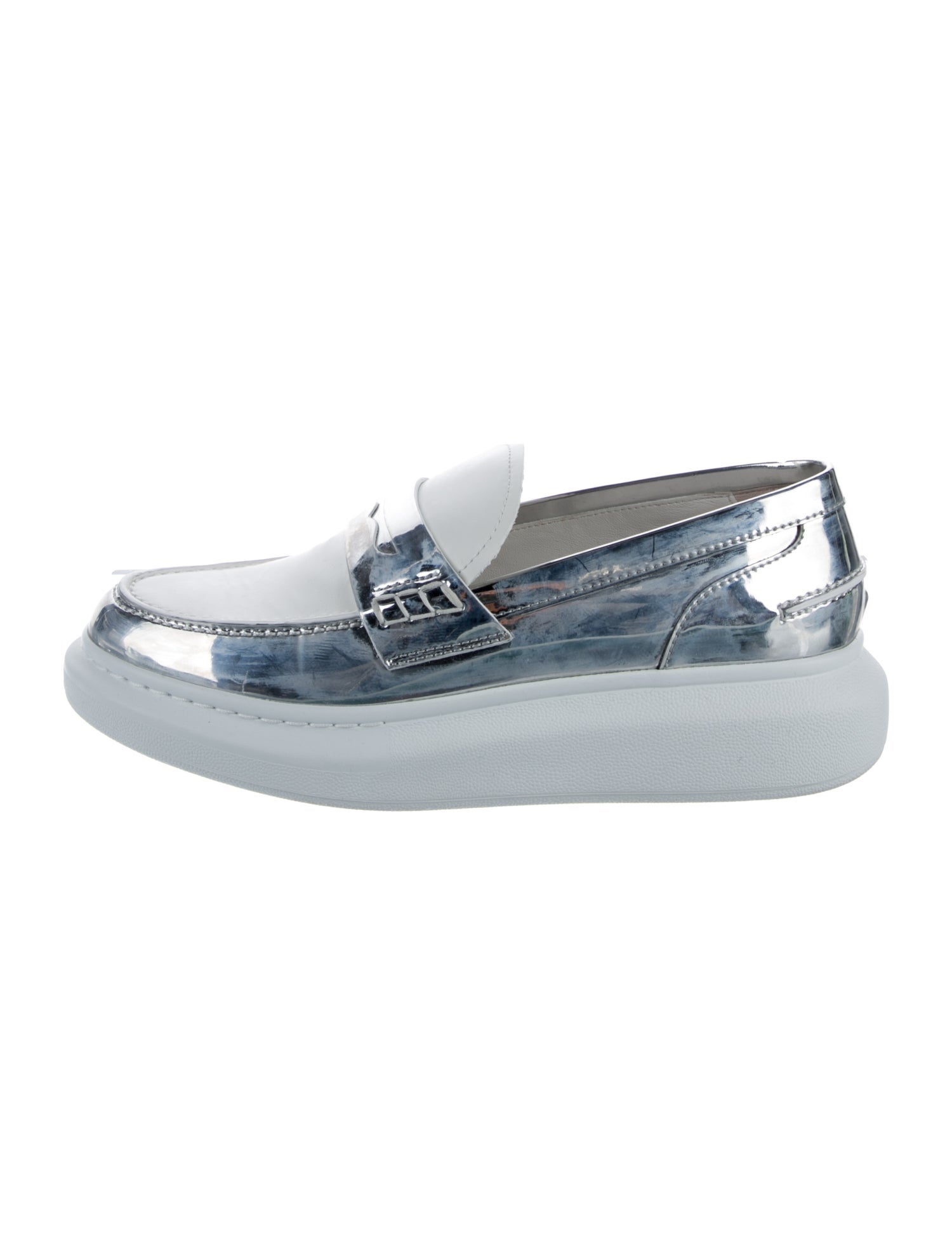 Alexander McQueen Leather Loafers