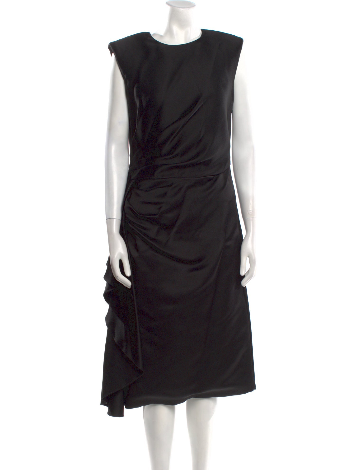 Alexander McQueen Silk Midi Length Dress