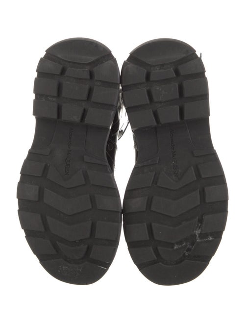 Alexander McQueen Leather Combat Boots