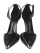 Alexander McQueen Leather D'Orsay Pumps