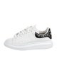 Alexander McQueen Leather Studded Accents Athletic Sneakers