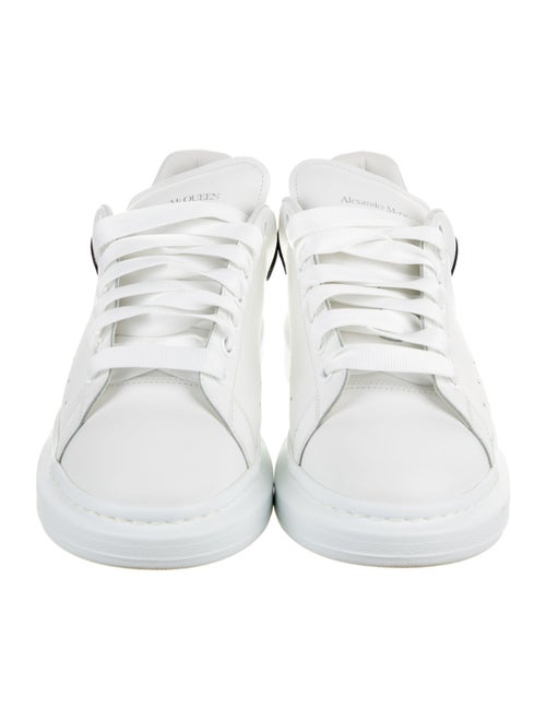 Alexander McQueen Leather Studded Accents Athletic Sneakers