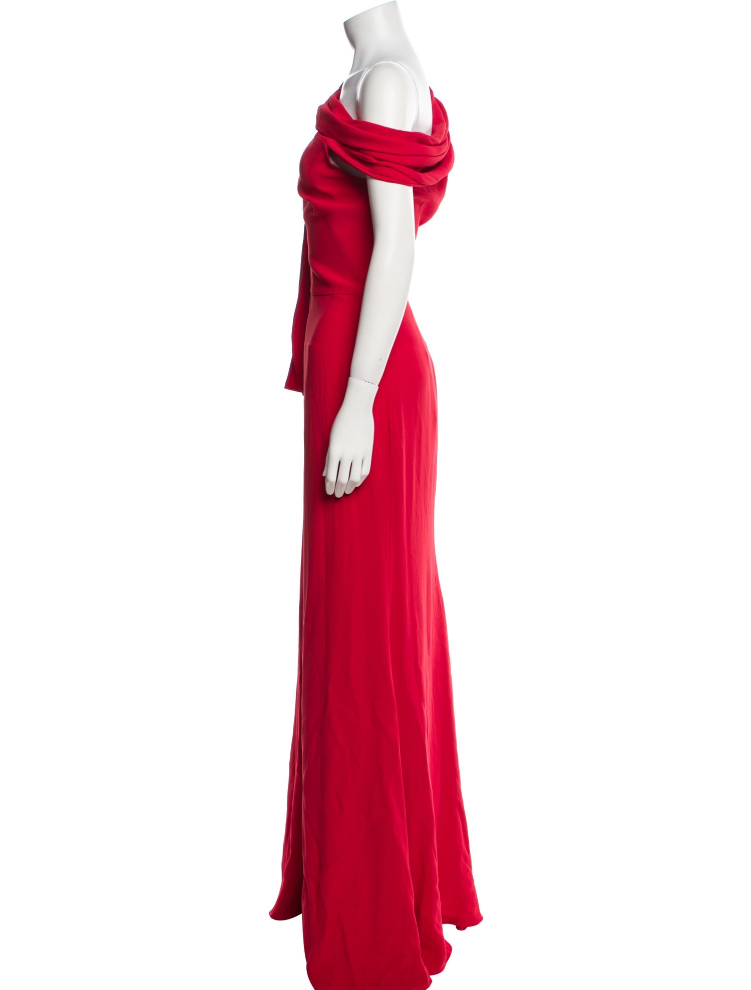 Alexander McQueen One-Shoulder Long Dress w/ Tags
