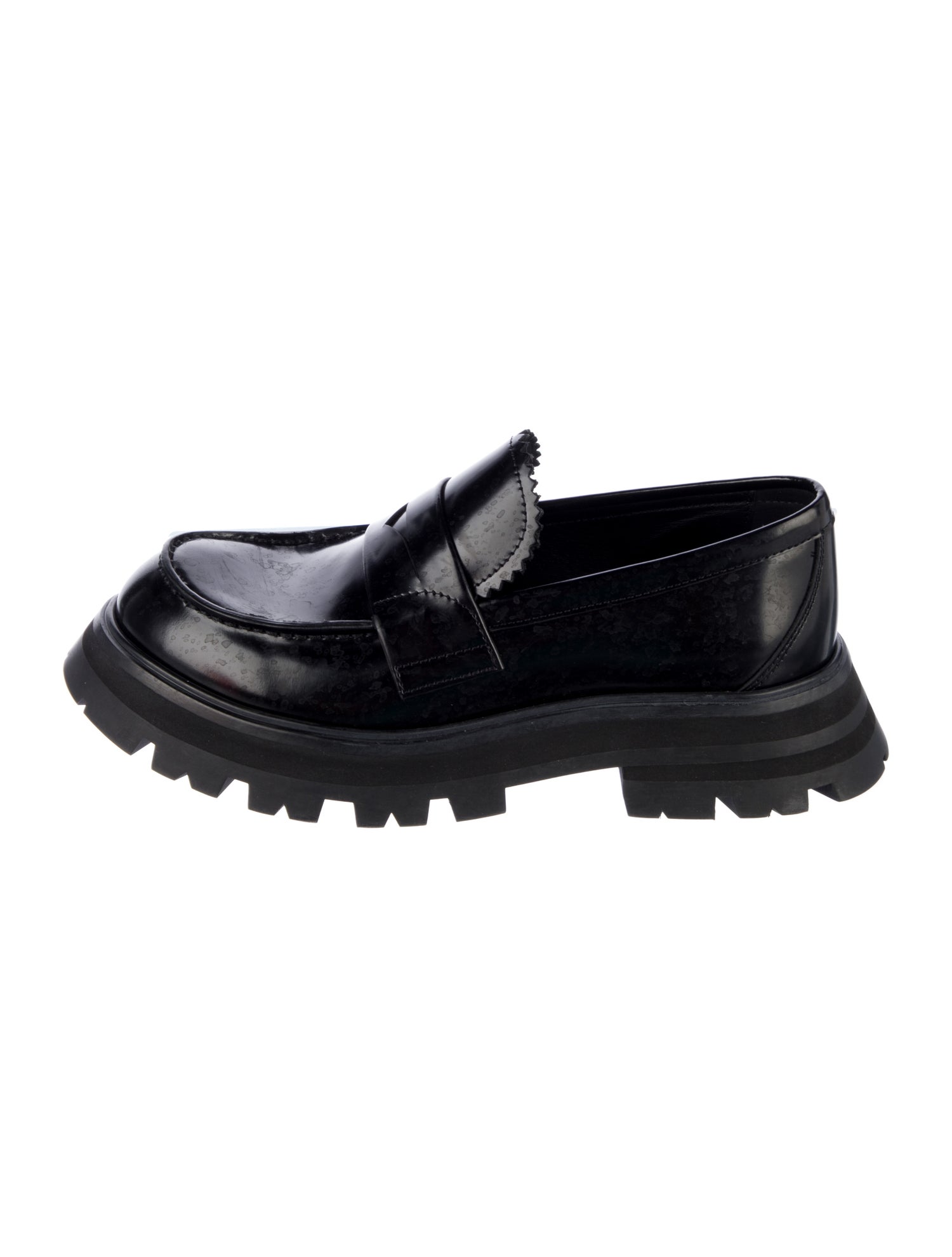 Alexander McQueen Leather Loafers