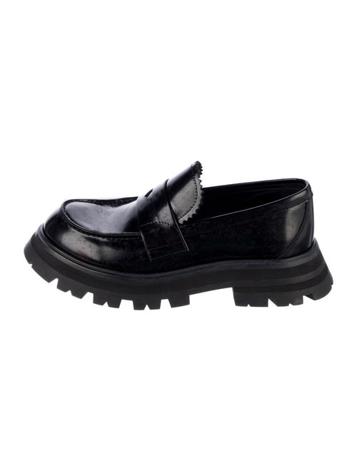 Alexander McQueen Leather Loafers