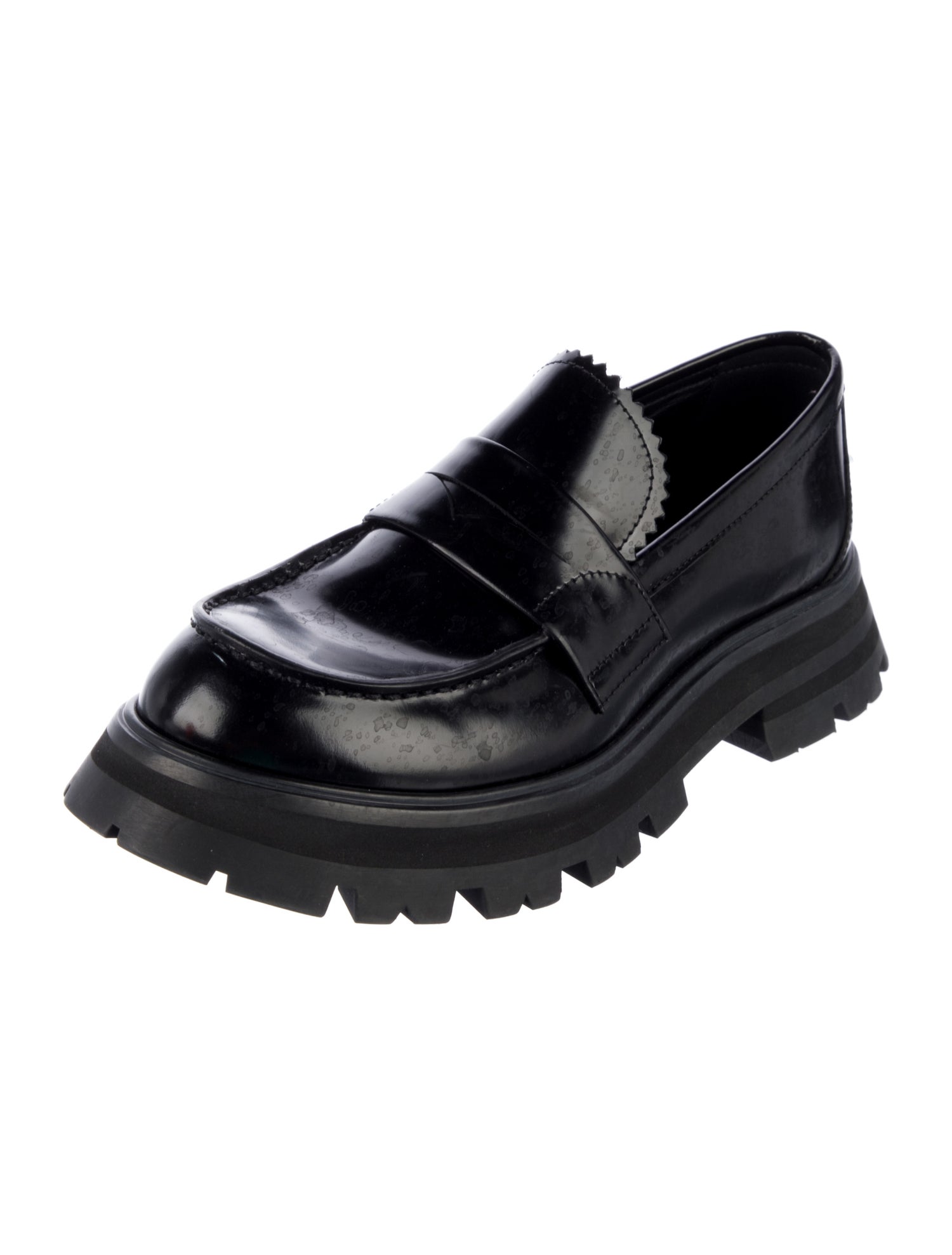 Alexander McQueen Leather Loafers