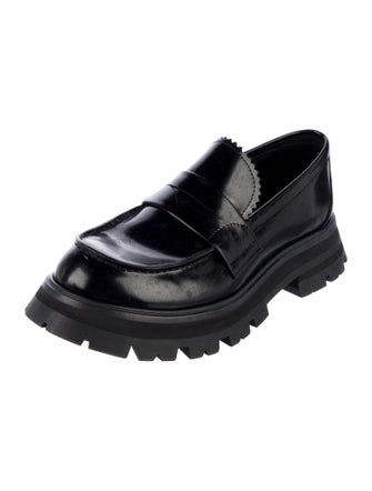 Alexander McQueen Leather Loafers