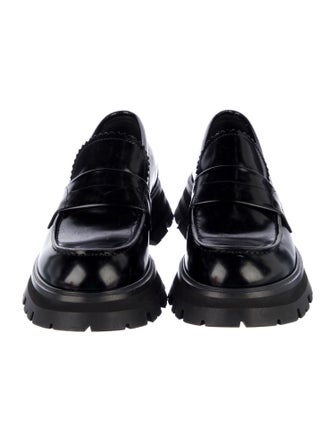 Alexander McQueen Leather Loafers