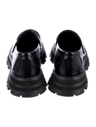 Alexander McQueen Leather Loafers