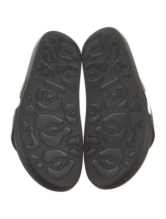 Alexander McQueen Rubber Graphic Print Slides