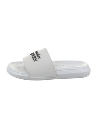 Alexander McQueen Rubber Slides