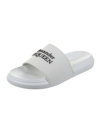 Alexander McQueen Rubber Slides