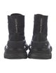Alexander McQueen Canvas Combat Boots
