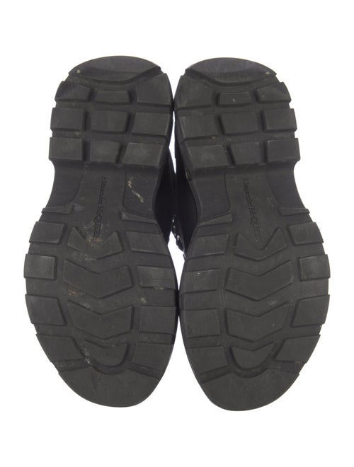 Alexander McQueen Canvas Combat Boots