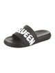 Alexander McQueen Rubber Printed Slides