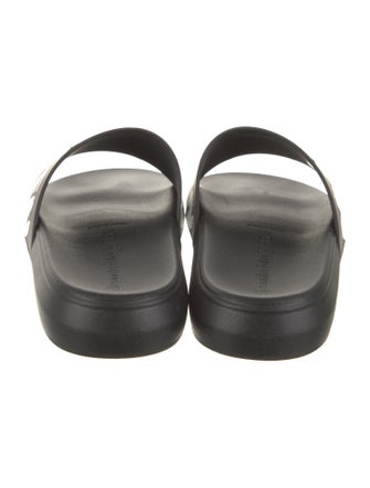 Alexander McQueen Rubber Printed Slides