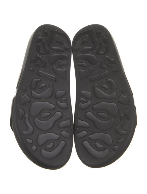 Alexander McQueen Rubber Printed Slides