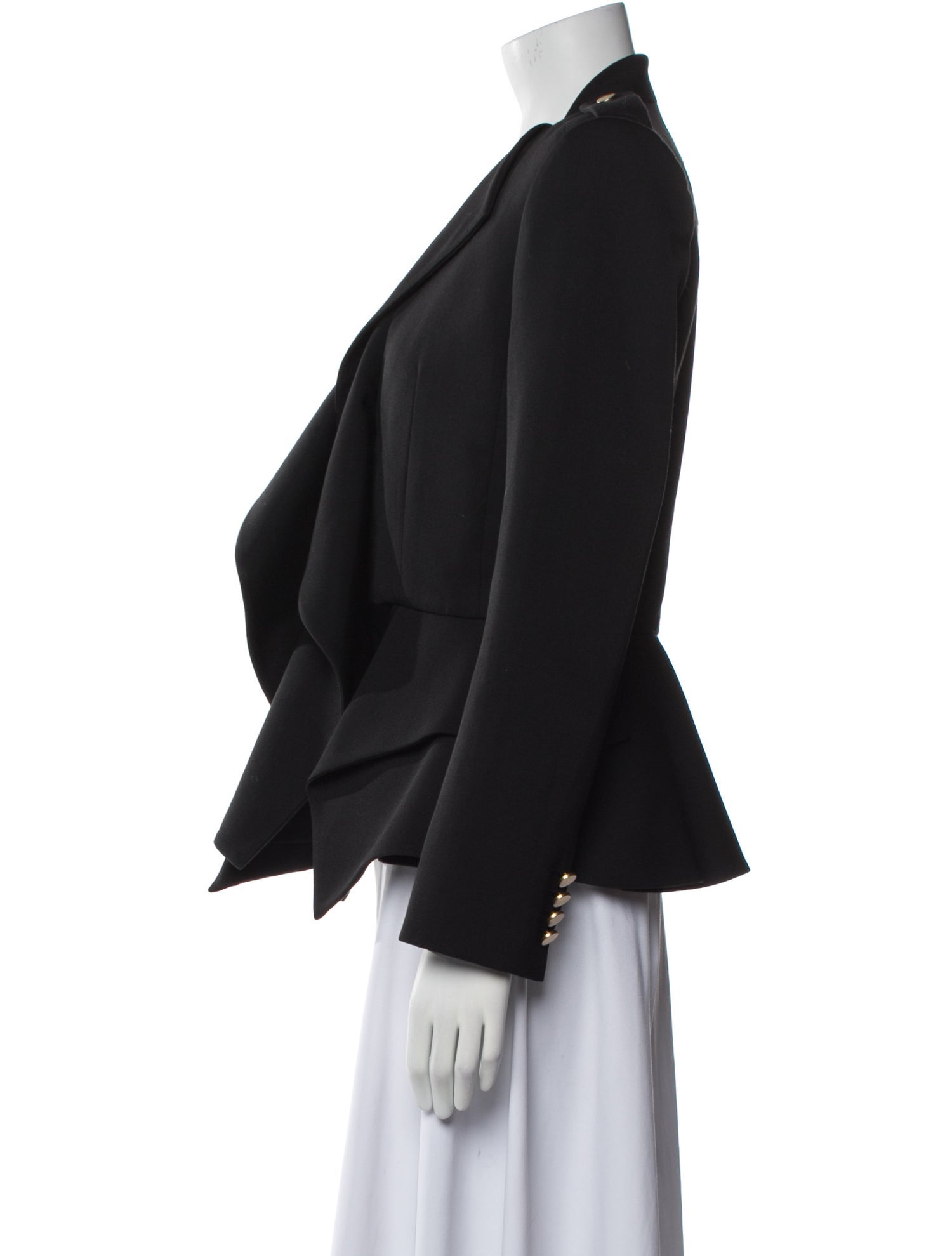 Alexander McQueen 2019 Virgin Wool Evening Jacket