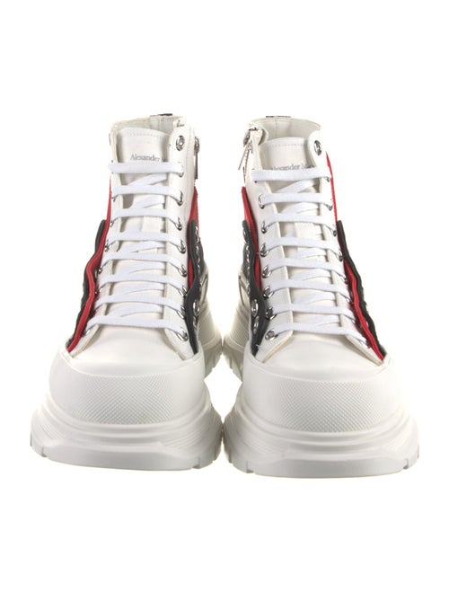 Alexander McQueen Canvas Printed Sneakers