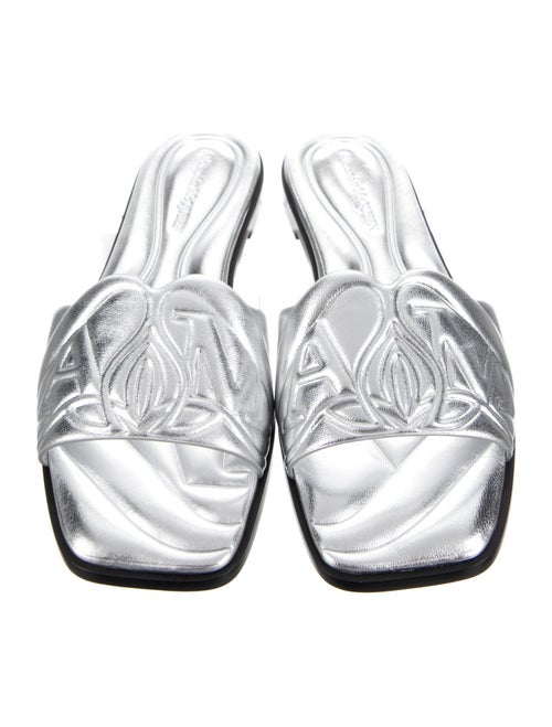 Alexander McQueen Leather Slides