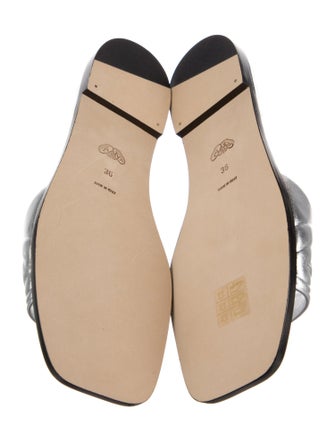 Alexander McQueen Leather Slides