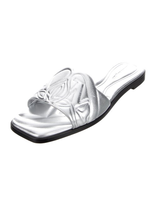 Alexander McQueen Leather Slides