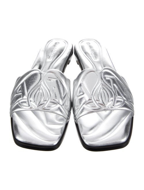 Alexander McQueen Leather Slides