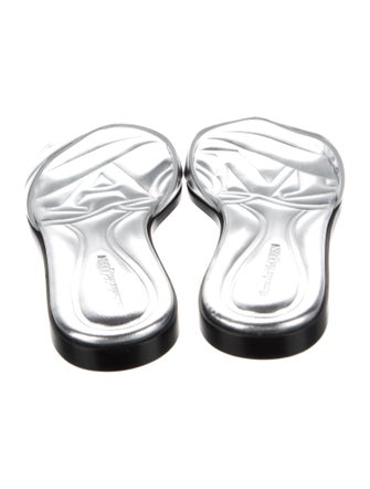 Alexander McQueen Leather Slides
