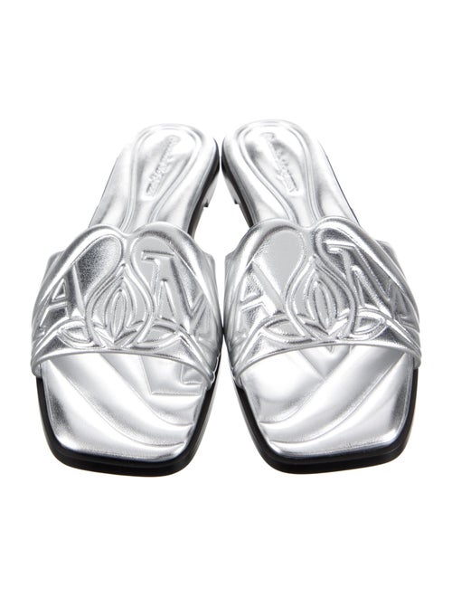 Alexander McQueen Leather Slides
