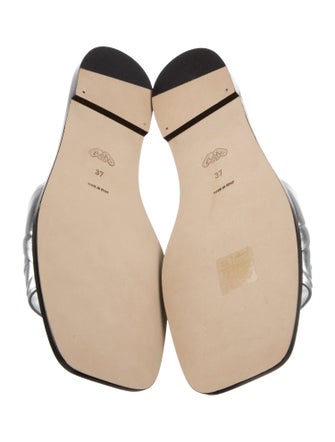 Alexander McQueen Leather Slides