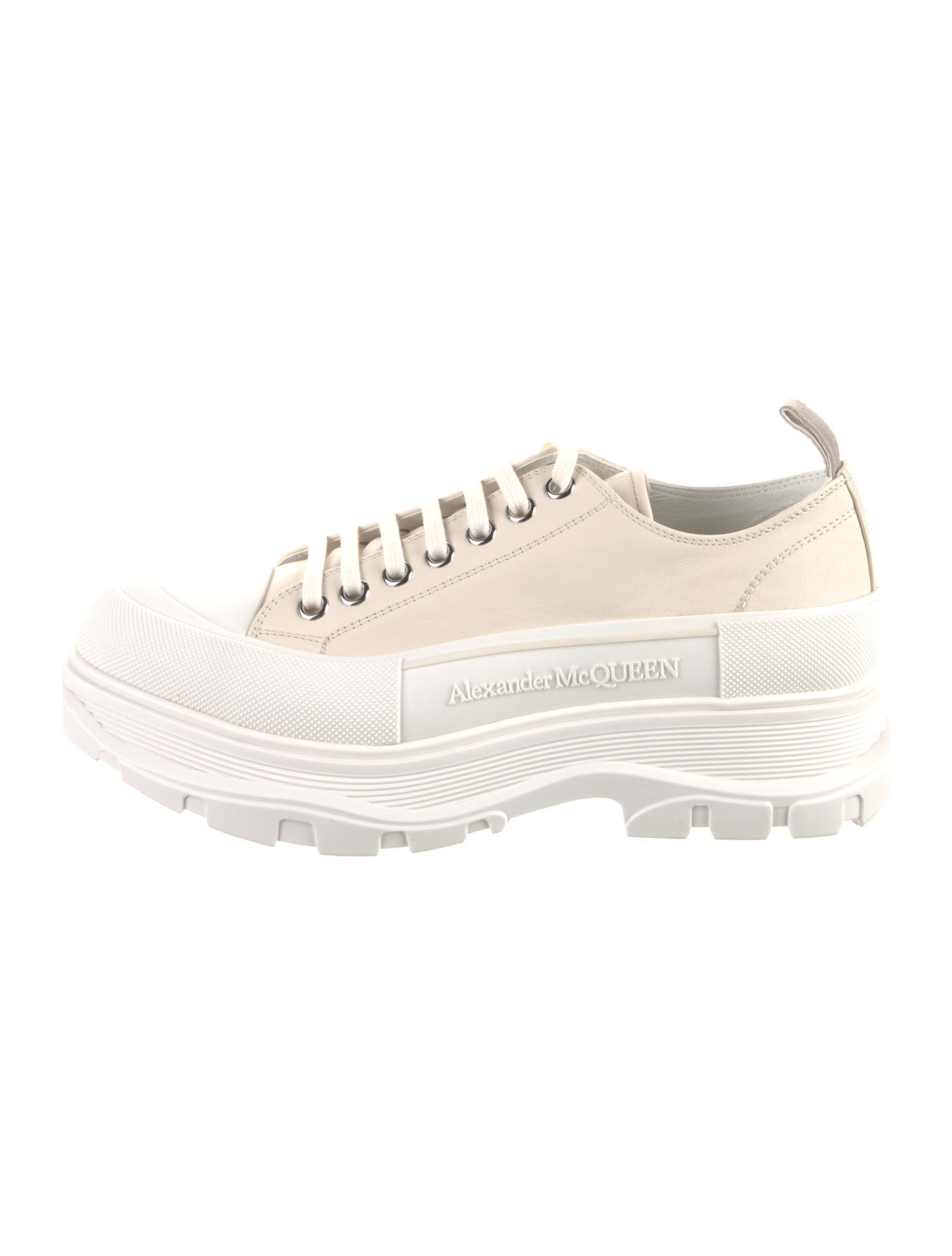 Alexander McQueen Leather Chunky Sneakers