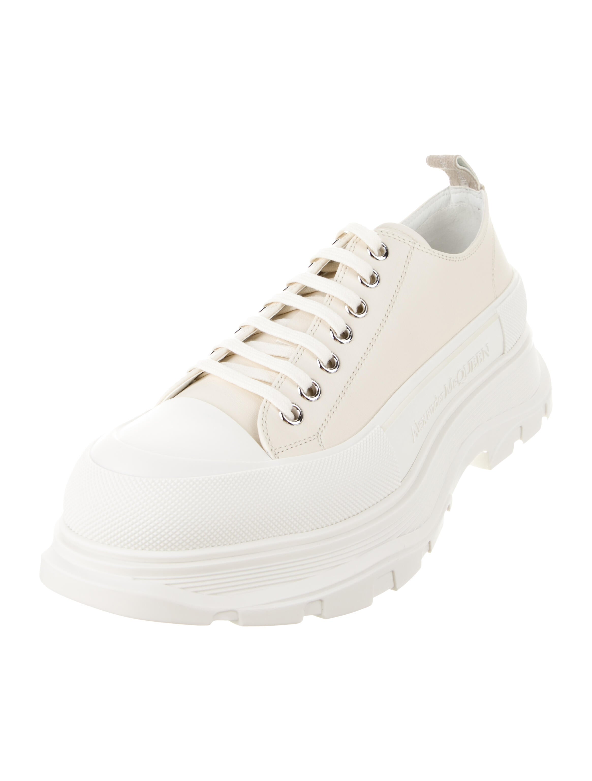 Alexander McQueen Leather Chunky Sneakers