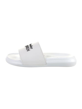Alexander McQueen Rubber Slides