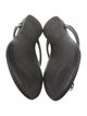 Alexander McQueen Leather Flip Flops